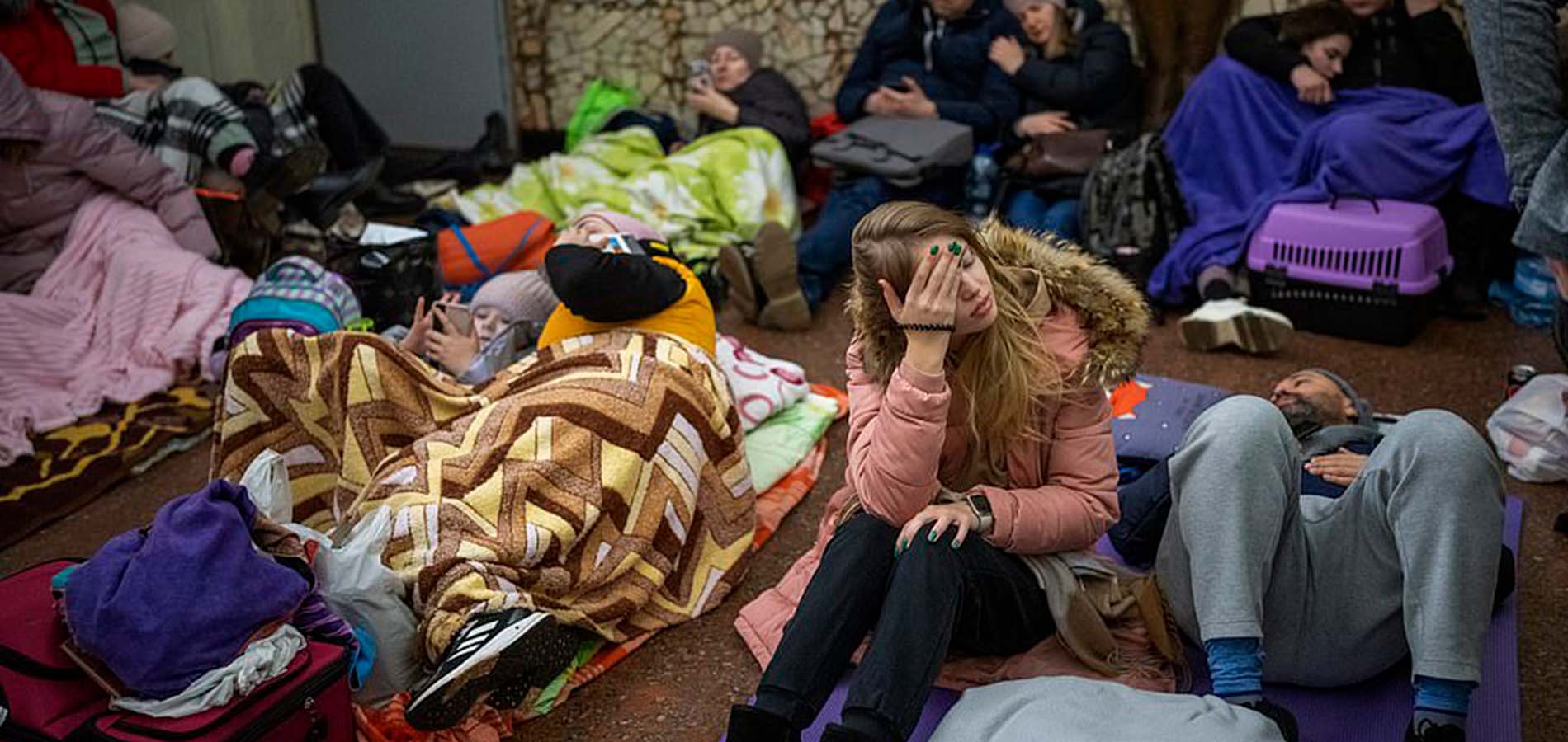 Aide d’urgence pour<br/>
les réfugiés ukrainiens