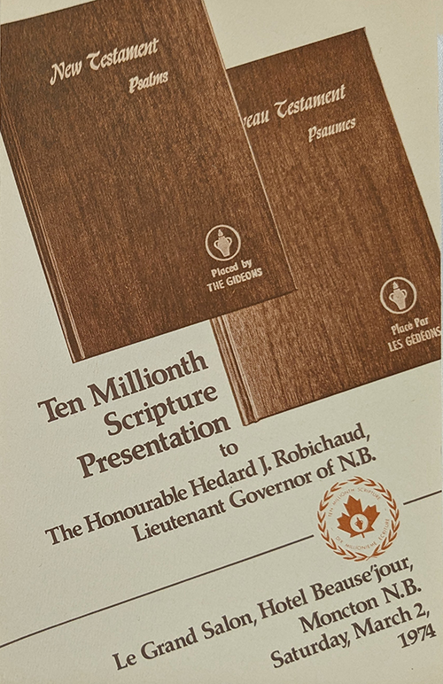 10 million copies of the Holy Scriptures placed