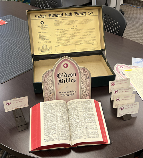 Gideon Memorial Plan