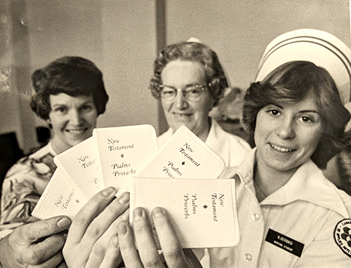 Nurse Testament Distribution