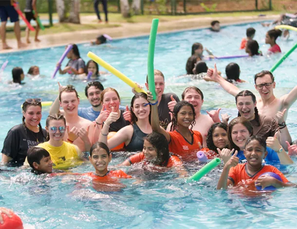 It started with snow